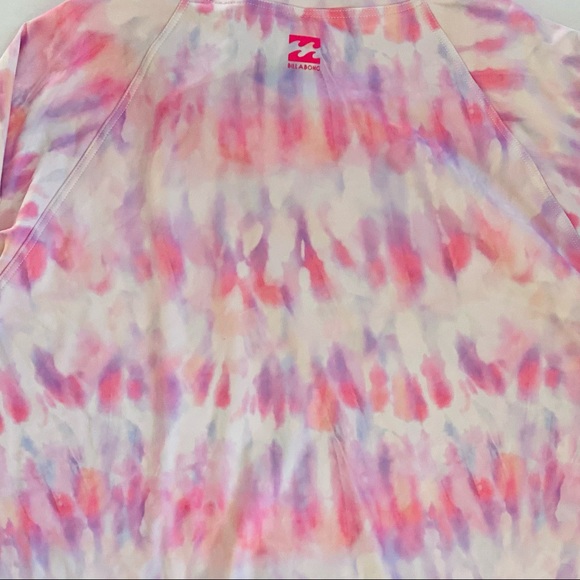 Billabong Pink Rashguard, Size Large - Picture 9 of 12